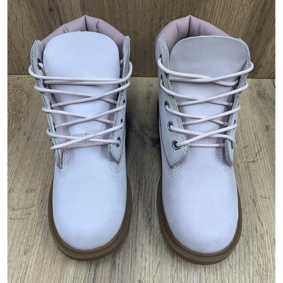 Timberland Toddlers 6 Inch Premium Waterproof Boots Boys Size 12 Pink A7498 - Picture 4 of 16